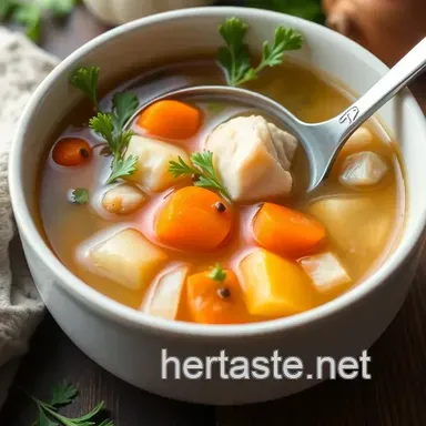 How to Cook Chicken Broth Quickly & Easily: A Comforting Classic! Recipe Card