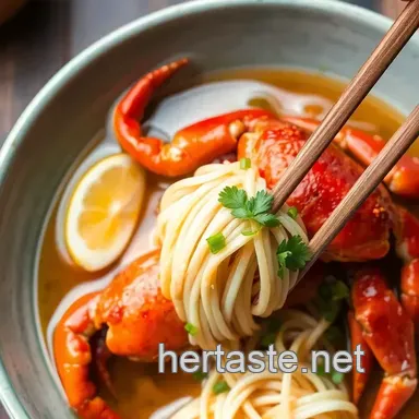 How to Cook Hearty Crab Noodle Soup in 30 Minutes: A Delicious Comfort Recipe Card