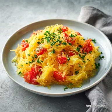 How to Cook Spaghetti Squash in 35 Min Recipe Card