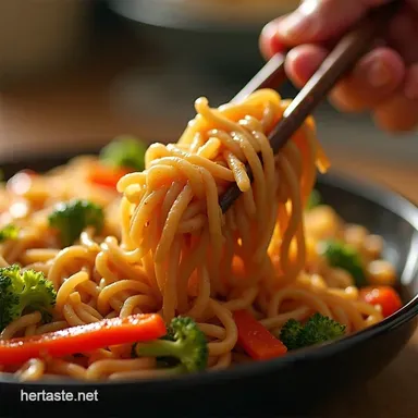 Authentic Copycat Panda Express Chow Mein Recipe Ready Fast Recipe Card