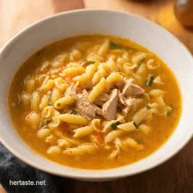Cozy Chicken Orzo Soup Like Chicken Noodle But Fancier Recipe Card