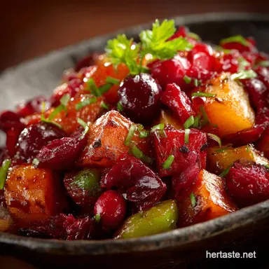 Thanksgiving Salads: Cranberry-Kissed Harvest Side Dish Perfection Recipe Card