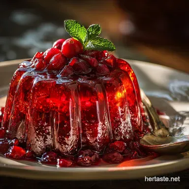 Cranberry Jello Salad: The Best Tart-Sweet Holiday Wobble Recipe Card