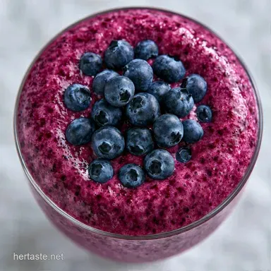 Blueberry Lassi in 5 Minutes Recipe Card