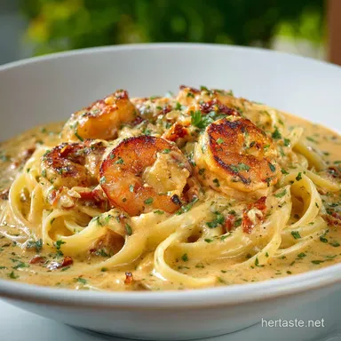 Creamy Cajun Shrimp Linguine Velvety Sauce in Just 45 Minutes