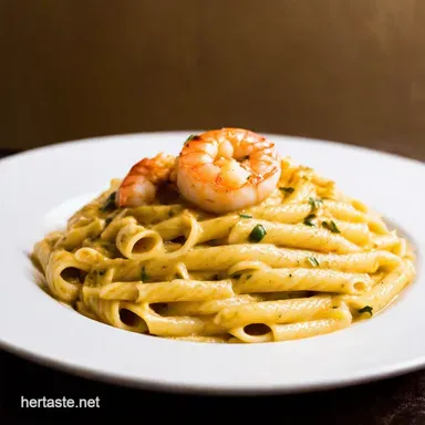 Creamy Cajun Shrimp Pasta Recipe Louisiana on Your Plate Recipe Card