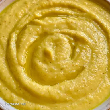 Creamy Cauliflower Zucchini Soup for 6 Recipe Card