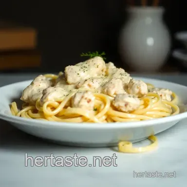 Creamy Chicken Alfredo: A Classic Comfort Your Family Will Love Recipe Card