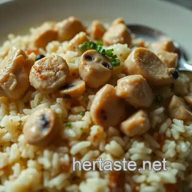 Comforting Chicken Rice and Cream of Mushroom Soup: A Family Favorite