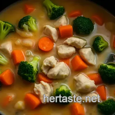 Easy & Creamy Chicken Broccoli Soup Crock Pot: A Family Favorite
