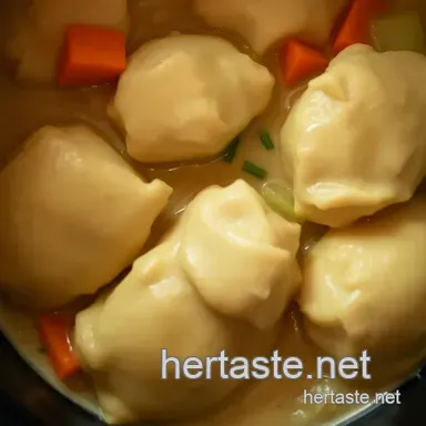 Chicken Crock Pot Dumplings: Creamy, Easy Comfort! Recipe Card