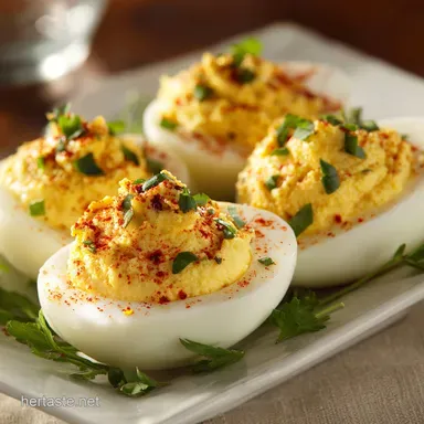 Classic Deviled Eggs: The Easy, Ultra-Creamy Original Recipe Recipe Card