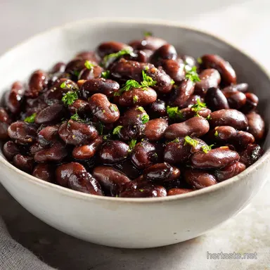 Cuban Black Beans With Sofrito for 7 Servings Recipe Card