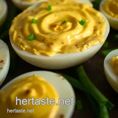 Creamy Deviled Egg Dip: A Simple and Irresistible Twist Recipe Card