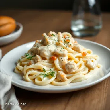 Simple Chicken Alfredo Recipe: Creamy, Quick & Easy! Recipe Card