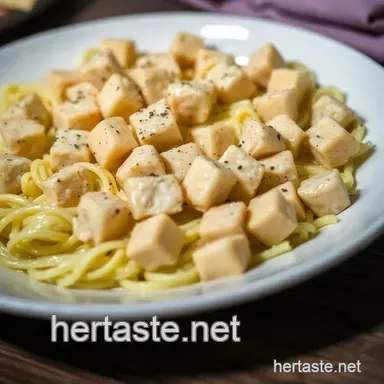 Dreamy Chicken Alfredo Recipe: Ready in Under An Hour! Recipe Card