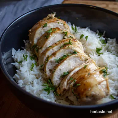Easy Chicken Cream Garlic My GoTo Weeknight Winner Recipe Card