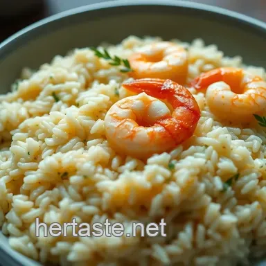Easy Creamy Garlic Shrimp Risotto Recipe: A Family Favorite!
