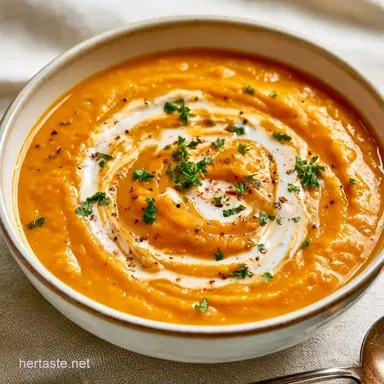 Creamy Lentil Soup Coconut Milk for 4 Recipe Card