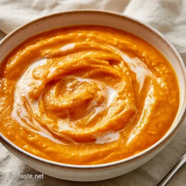 Creamy Lentil Soup Coconut Milk for 4