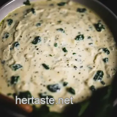Creamy Spinach Artichoke Dip Without Mayo: A Simple Comfort Food Recipe Card