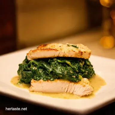 Creamy Chicken Breast in Spinach Olive Garden Schmolive Garden Recipe Card
