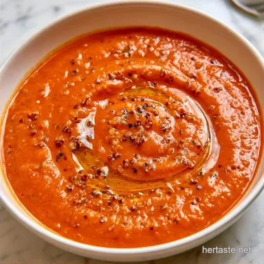 Creamy Tomato Quinoa Soup with Coconut Milk