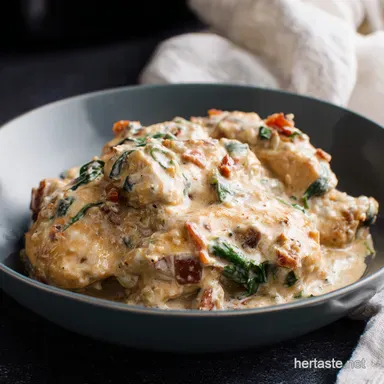 Creamy Tuscan Chicken What Can I Make With Boneless Chicken Recipe Card