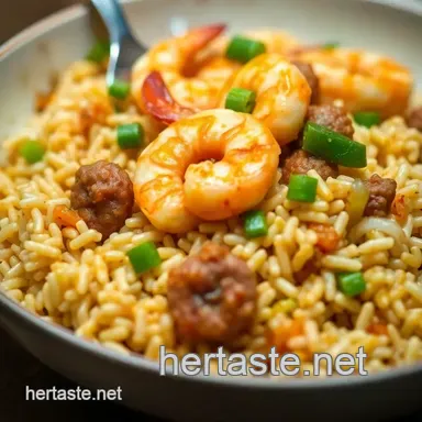Creole Shrimp and Rice: Louisiana Comfort Food! Recipe Card