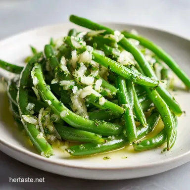Green Bean Salad Recipe with Feta in 15 Minutes Recipe Card