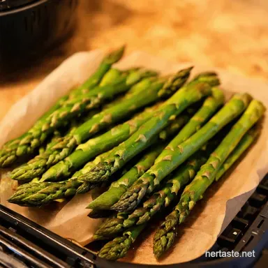Crispy Air Fryer Asparagus Ready in Under 15 Minutes Recipe Card