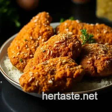 Crispy Almond Flour Fried Chicken: A Low-Carb Family Favorite Recipe Card