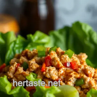 Easy Crispy Chicken Lettuce Wraps with Hoisin Sauce Recipe
