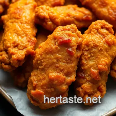 Crispy Fried Chicken Wings: How Long To Fry 'Em Right! Recipe Card