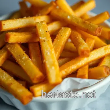 Crispy Golden Fries: Discover the Best Potato for Frying Recipe Card