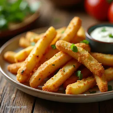 Best Fried Zucchini Recipe Crispy Fries with Aioli Seriously Good Recipe Card