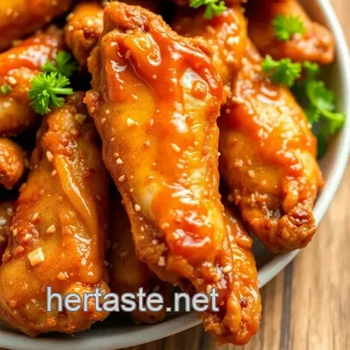 Ultimate Crispy Honey Garlic Chicken Wings: A Family Favorite! Recipe Card