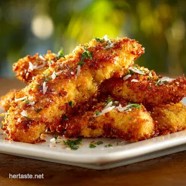 ParmesanPanko Chicken Tenders: The Ultimate Crispy Baked Recipe Recipe Card