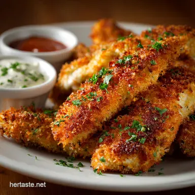 ParmesanPanko Chicken Tenders: The Ultimate Crispy Baked Recipe
