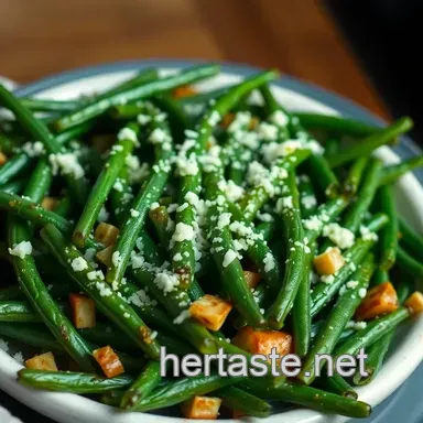 Easy & Juicy Green Beans Roasted Parmesan: A Family Favorite Side