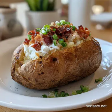 Baked Potato In Oven: Get Ultimate Crispy Skin Fluff