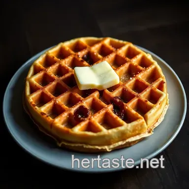 Golden and Crispy Vans Waffles: My Family Favorite Breakfast Recipe Recipe Card