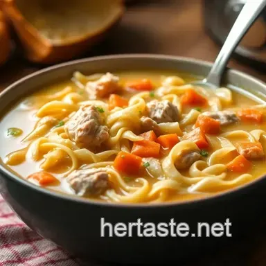 Chicken Noodle Soup Crock Pot: Easiest Comfort Food!