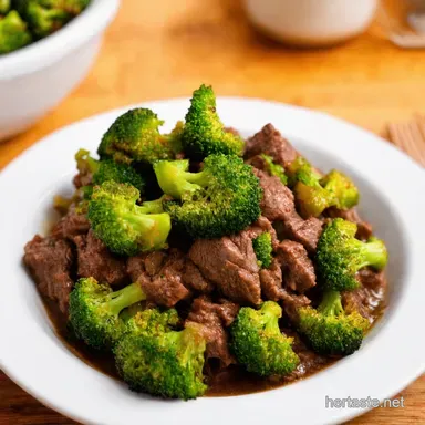 Beef Broccoli Crockpot Fakeaway Easier Than the Tube Recipe Card