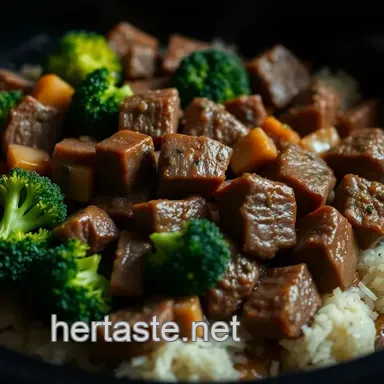 Crockpot Beef & Broccoli: Better Than Takeaway!