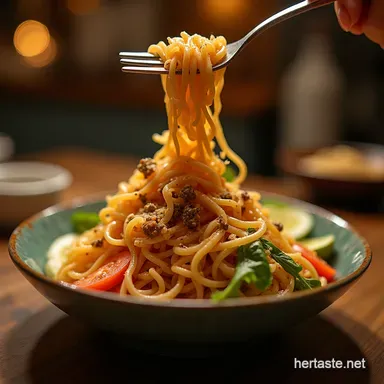 Best Ramen Noodle Salad Recipe Crunchy Tangy Side Dish Recipe Card