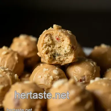 Decadent Butterfinger Balls presentation
