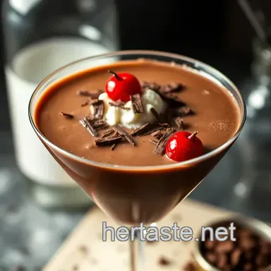 Indulgent Chocolate Martini Recipe: A Luxurious Treat for Any Occasion Recipe Card