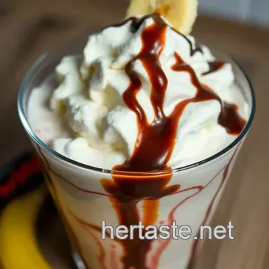 Decadent Kit Kat Banana Split McFlurry: Easy Homemade Creamy Bliss Recipe Card