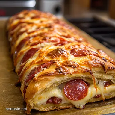 The Bees Knees of Italian Stromboli Provolone Deli Meat Bake Recipe Card